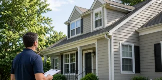 Exterior Home Maintenance Checklist: Roof, Gutters, Drainage, Walls, and Yard Checks Exterior home maintenance checklist covering the roof, gutters, walls, drainage, and yard.