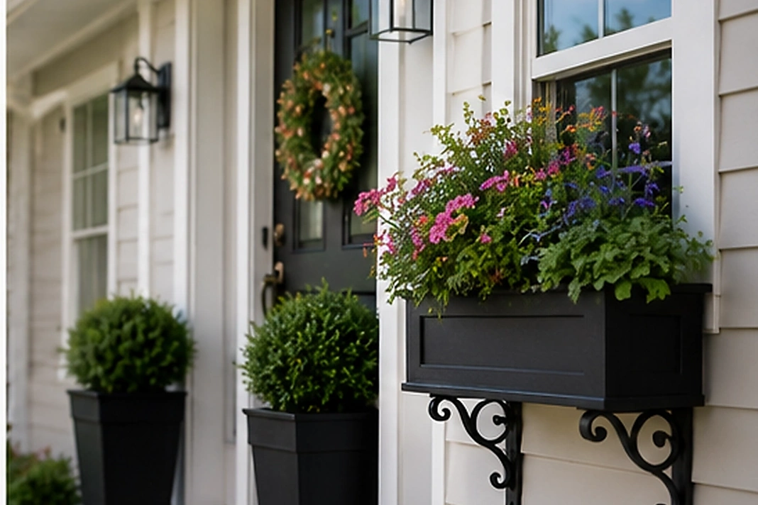 Landscaped front entry showing curb appeal improvements that can increase home value
